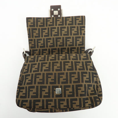 Fendi Fendi mamma baguette Monogram Canvas, Brown, Canvas, Handbag