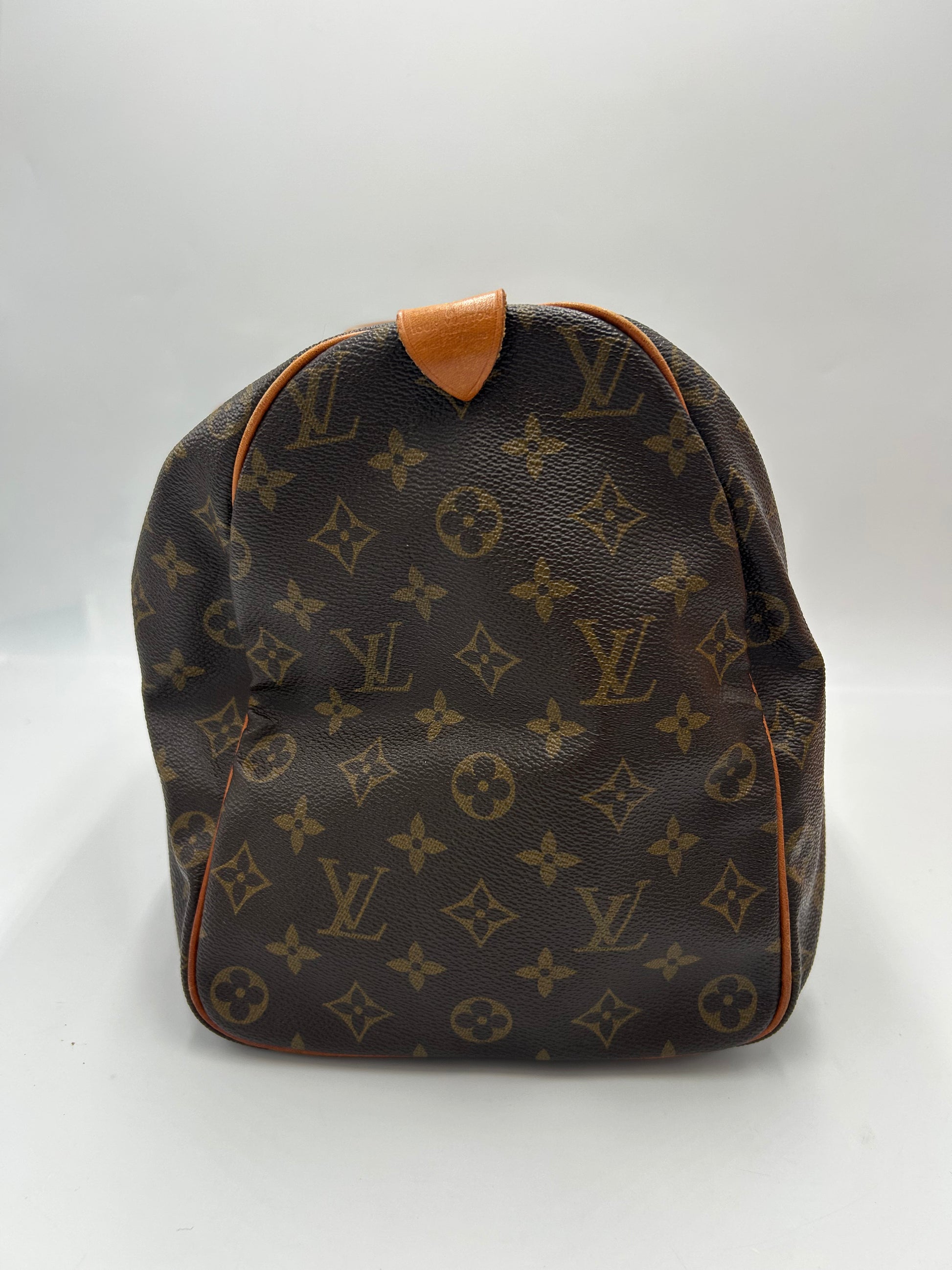 Louis Vuitton Speedy Monogram Canvas, Brown, Canvas, Handbag