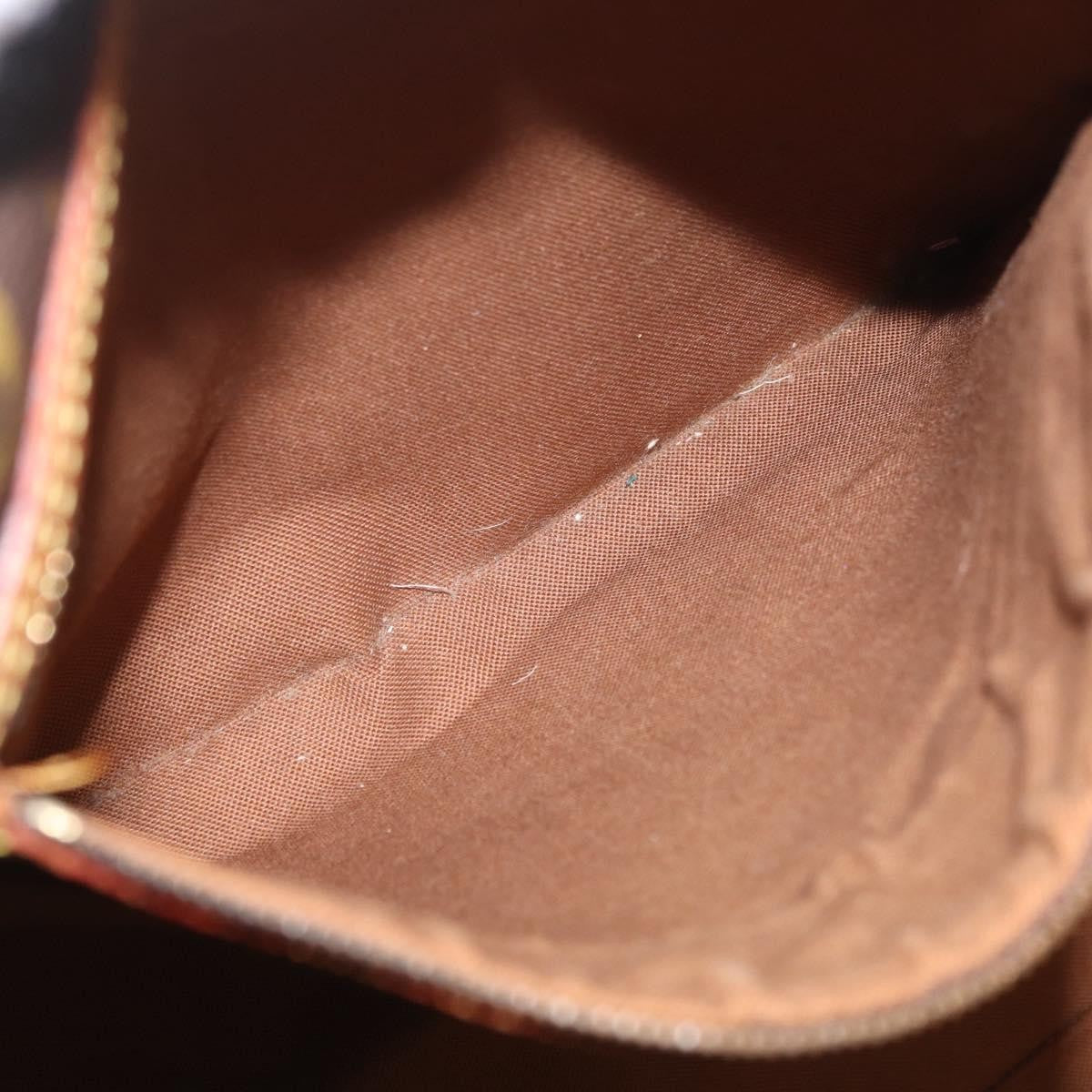 Louis Vuitton Shopping Sac Monogram Canvas, Brown, Canvas, Handbag