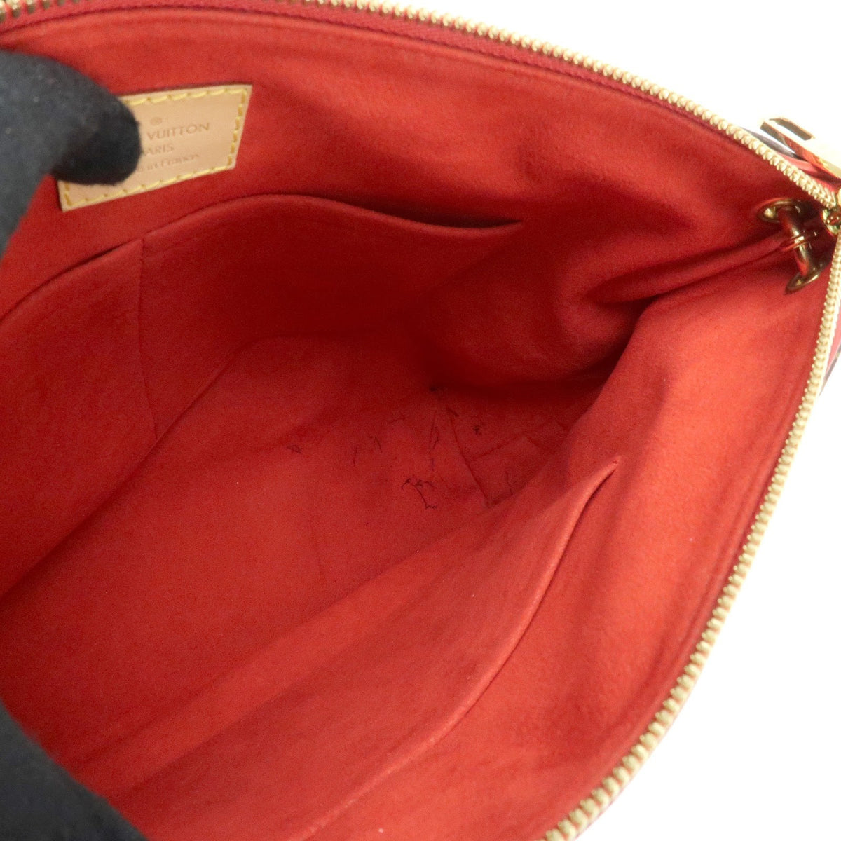 Louis Vuitton Pallas Monogram Canvas with Leather, Brown, Canvas, Tote Bag