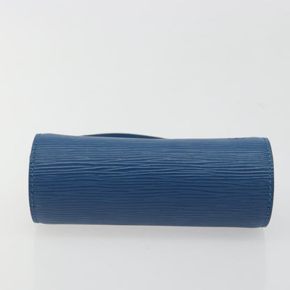 Louis Vuitton Soufflot Pochette Epi Leather, Blue, Leather, Clutch