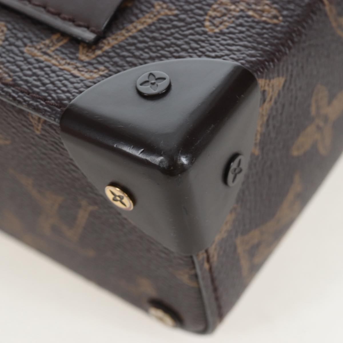 Louis Vuitton Vertical Box Trunk No.7 Trunk L'Oeil Vintage Monogram Canvas, Brown, Canvas, Handbag