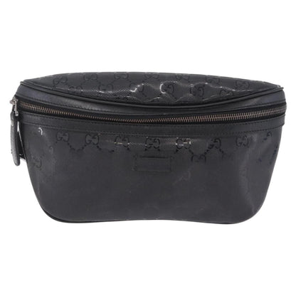 Gucci Belt GG Imprime, Black, Canvas, Handbag
