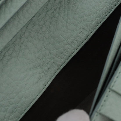 Fendi Selleria Peekaboo Leather, Green, Leather, Wallet