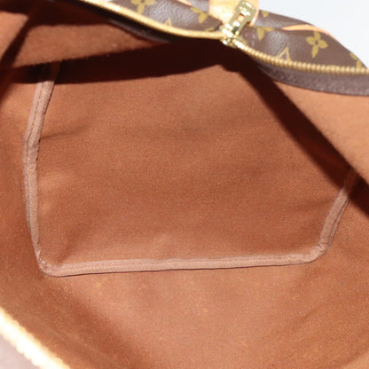 Louis Vuitton Keepall Bandouliere Bag Monogram Canvas, BROWN, CANVAS, Travel bag