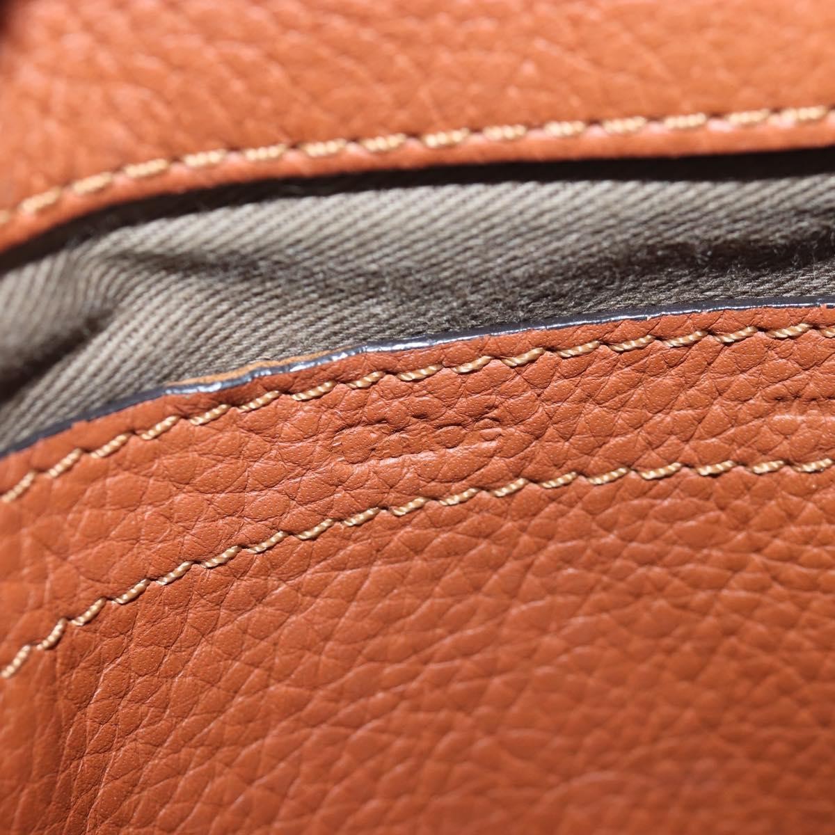 Chloe Marcie Leather, Brown, Leather, Crossbody Bag
