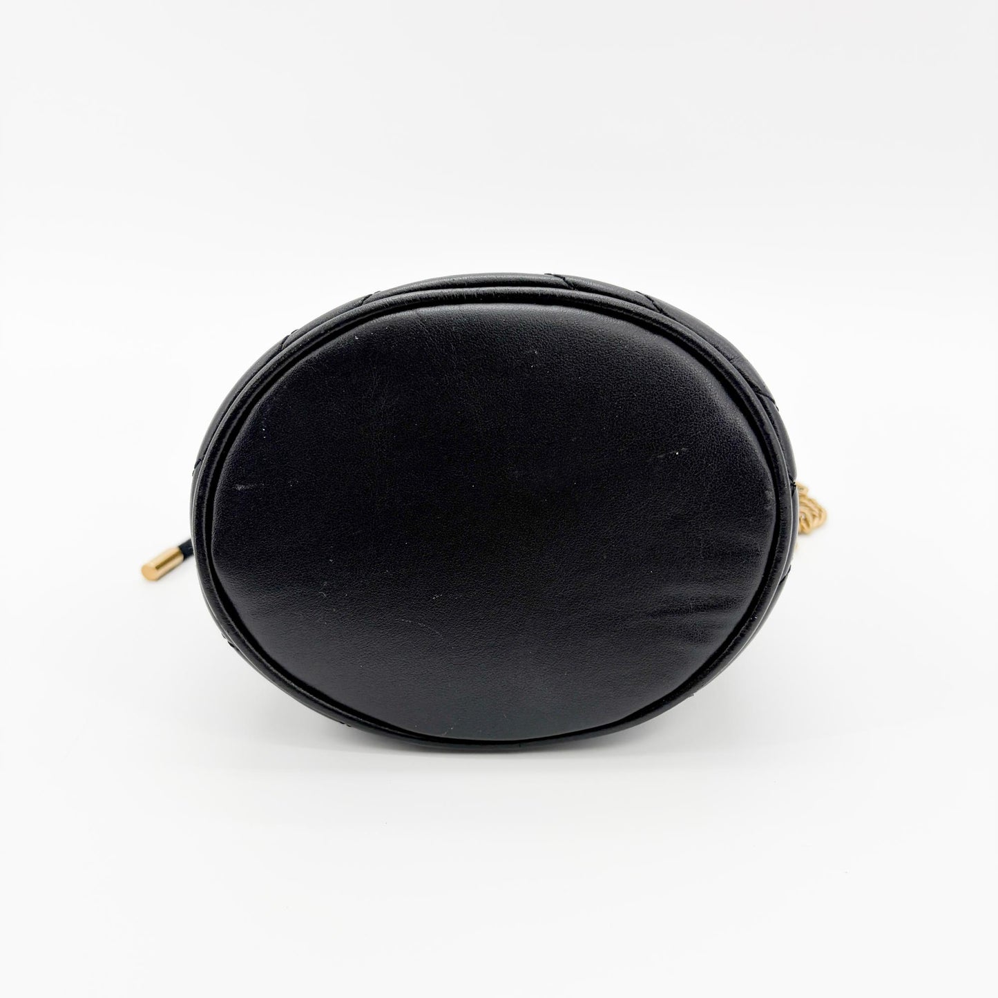 Gucci GG Marmont Bucket Matelasse Leather, Black, Leather, Handbag
