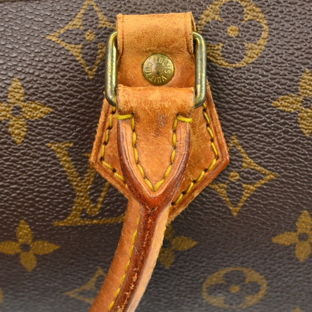 Louis Vuitton Speedy Monogram Canvas, Brown, Canvas, Handbag
