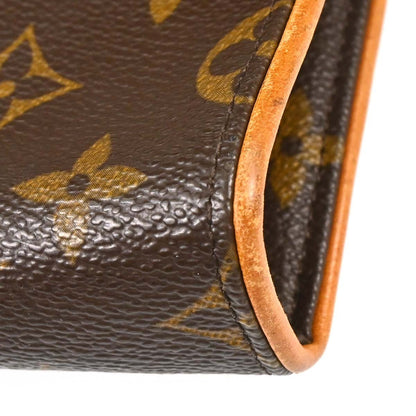 Louis Vuitton Florentine Waist Monogram Canvas, Brown, Canvas, Handbag