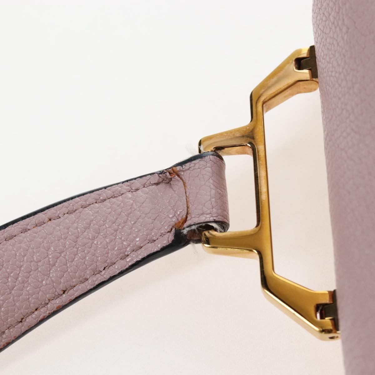 Miu Miu Logo Flap Leather, Pink, Leather, Crossbody Bag