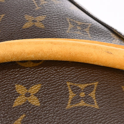 Louis Vuitton Looping Monogram Canvas, Brown, Canvas, Handbag