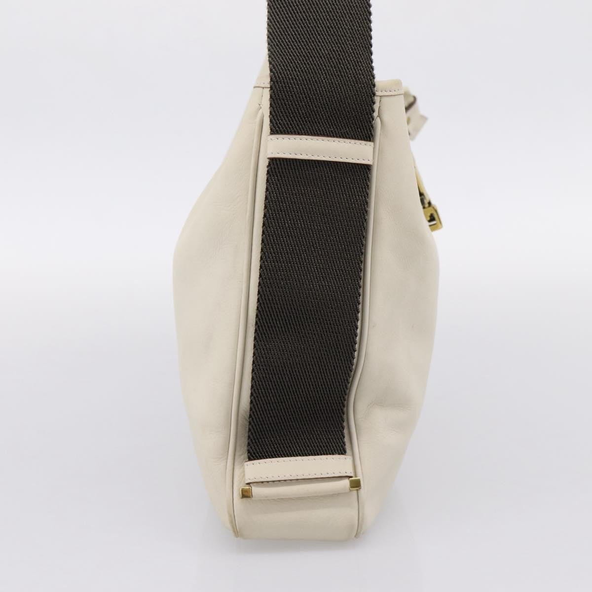 Gucci Shoulder Leather, Beige, Leather, Shoulder Bag