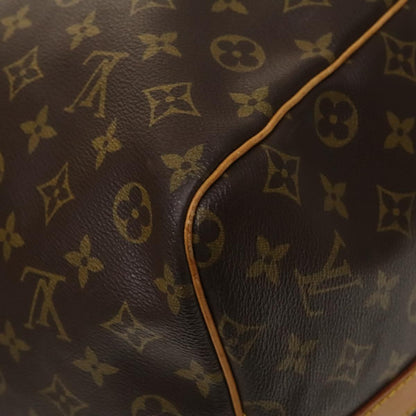 Louis Vuitton Keepall Bag Monogram Canvas, BROWN, CANVAS, Travel bag