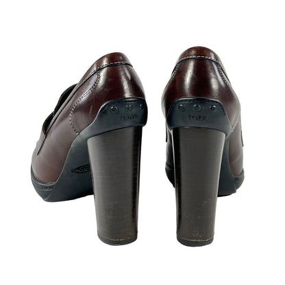 Μοκασίνια Tod's 5.5 US Σκούρο Καφέ