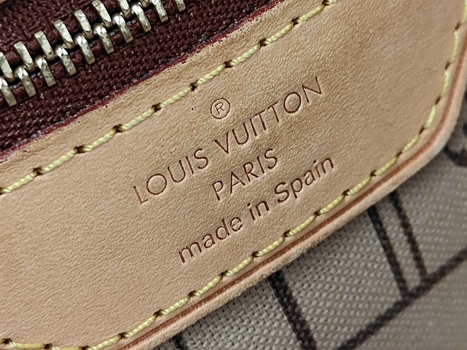 Louis Vuitton Neverfull Monogram, Brown, Canvas, Tote Bag