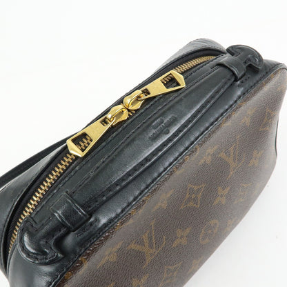 Louis Vuitton Saintonge Monogram Canvas with Leather, Brown, Canvas, Handbag