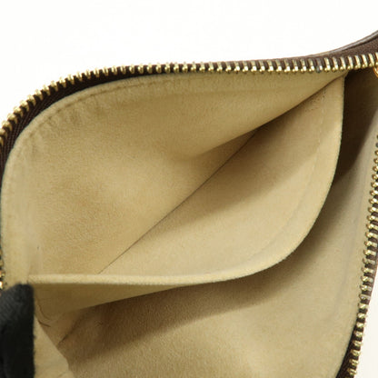 Louis Vuitton Milla Pochette Monogram Canvas, Brown, Canvas, Clutch