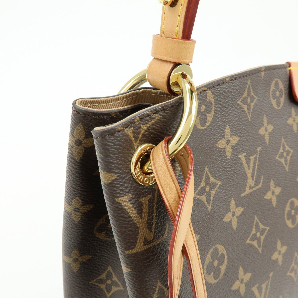Louis Vuitton Graceful Monogram Canvas, Brown, Canvas, Handbag