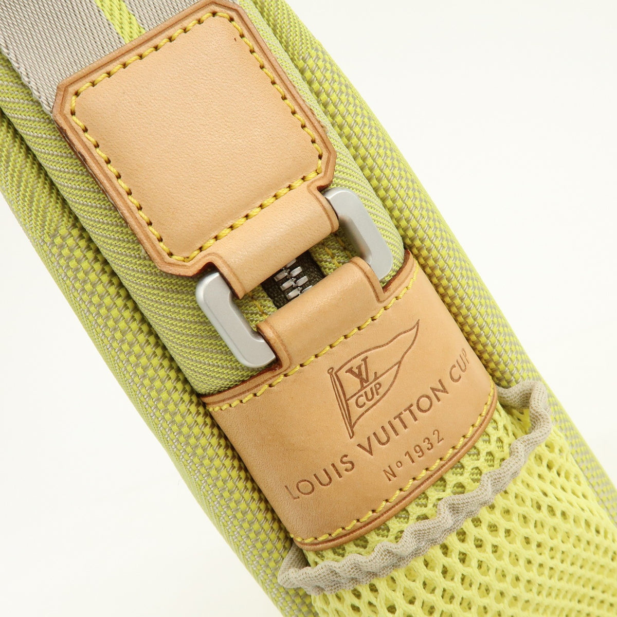 Louis Vuitton Cup Weathery Damier Geant Canvas, Green, Canvas, Handbag