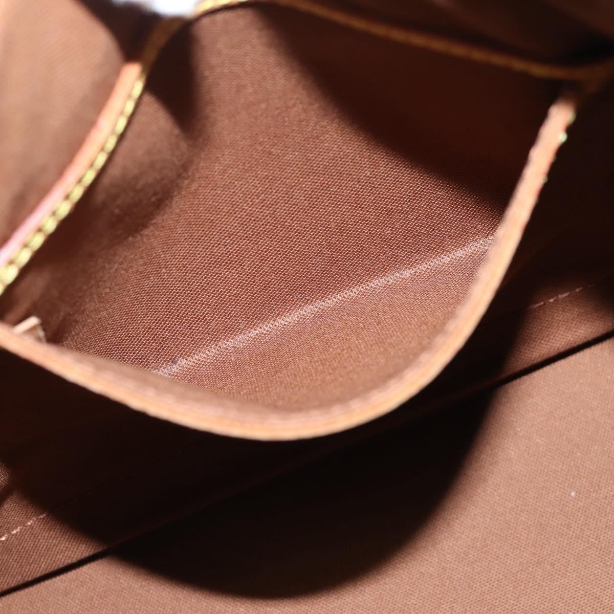 Louis Vuitton Alma Monogram Canvas, Brown, Canvas, Handbag