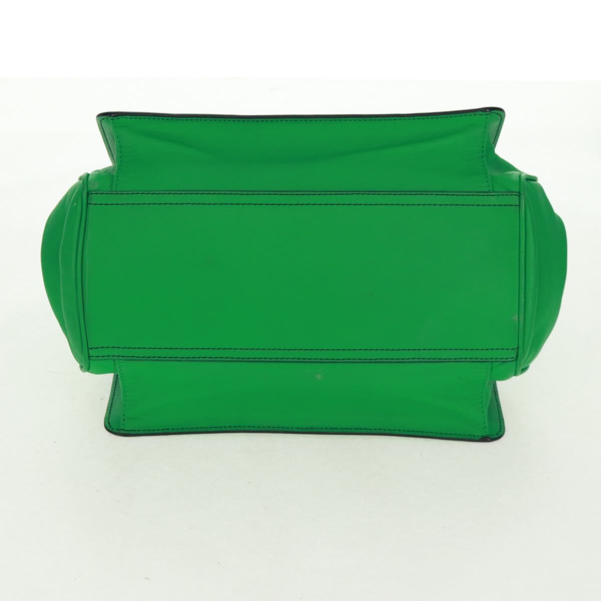 Bottega Veneta Intrecciato Leather, Green, Leather, Handbag