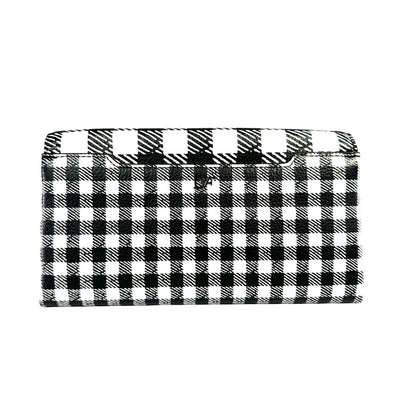 Diane Von Furstenberg Gingham Clutch