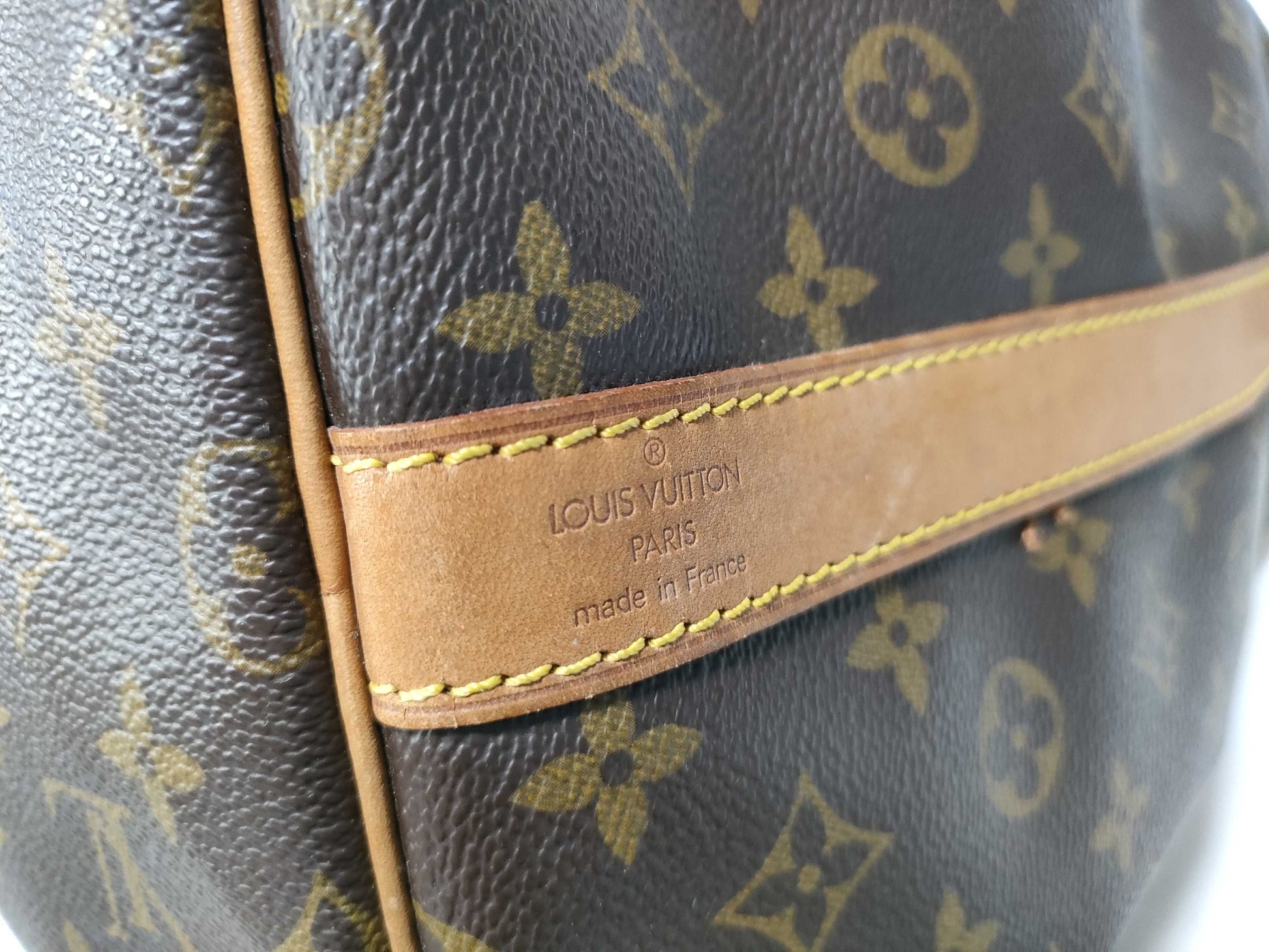Louis Vuitton Keepall Monogram, Brown, Canvas, Travel Bag