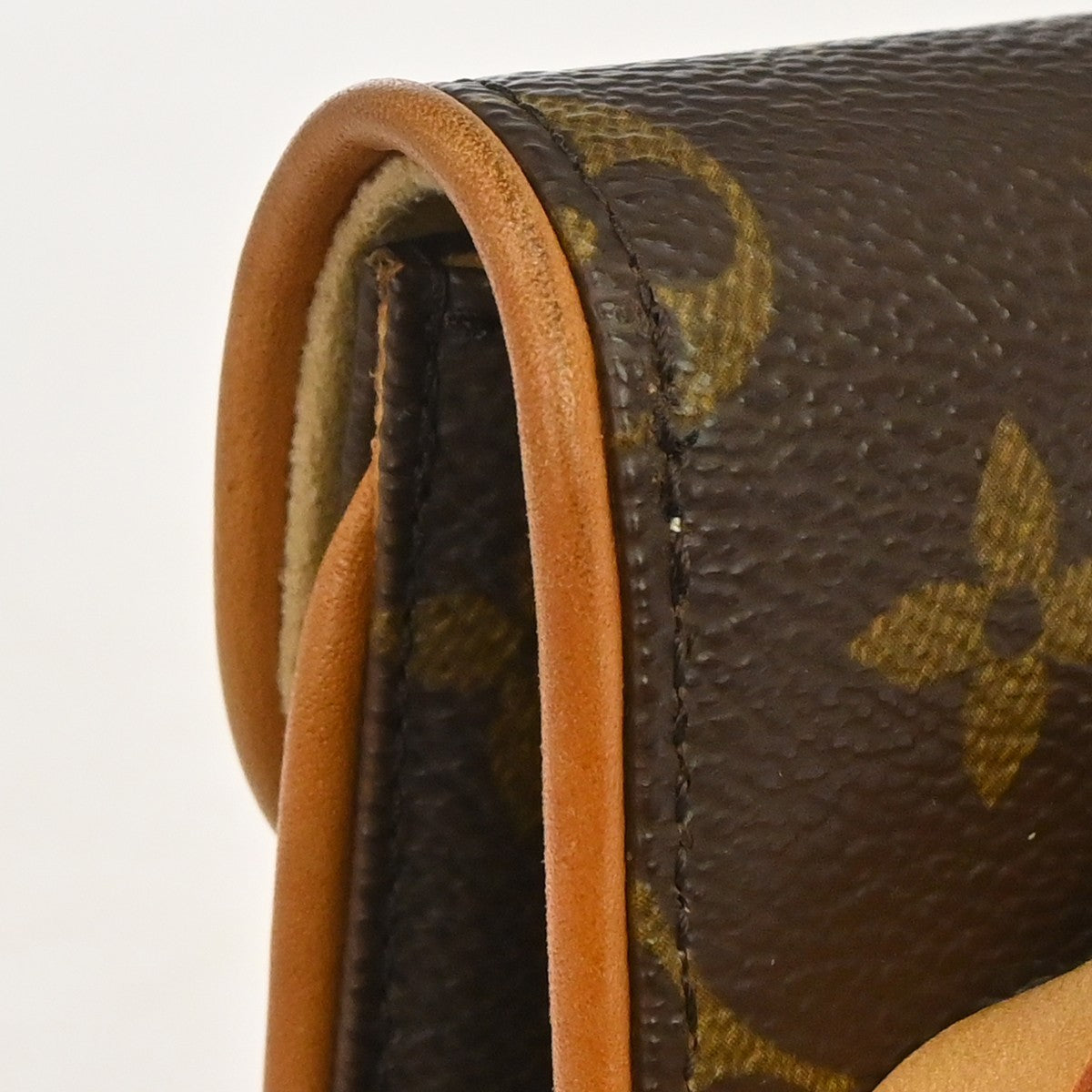 Louis Vuitton Florentine Waist Monogram Canvas, Brown, Canvas, Handbag