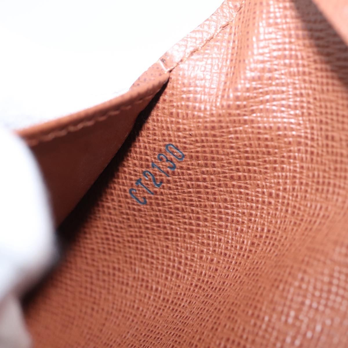Louis Vuitton Porte Valeurs Checkbook Monogram Canvas, Brown, Canvas, Wallet