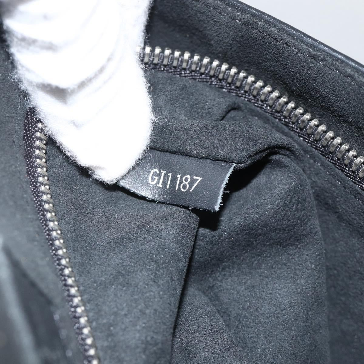 Louis Vuitton Harrington Messenger Epi Leather, Black, Leather, Handbag
