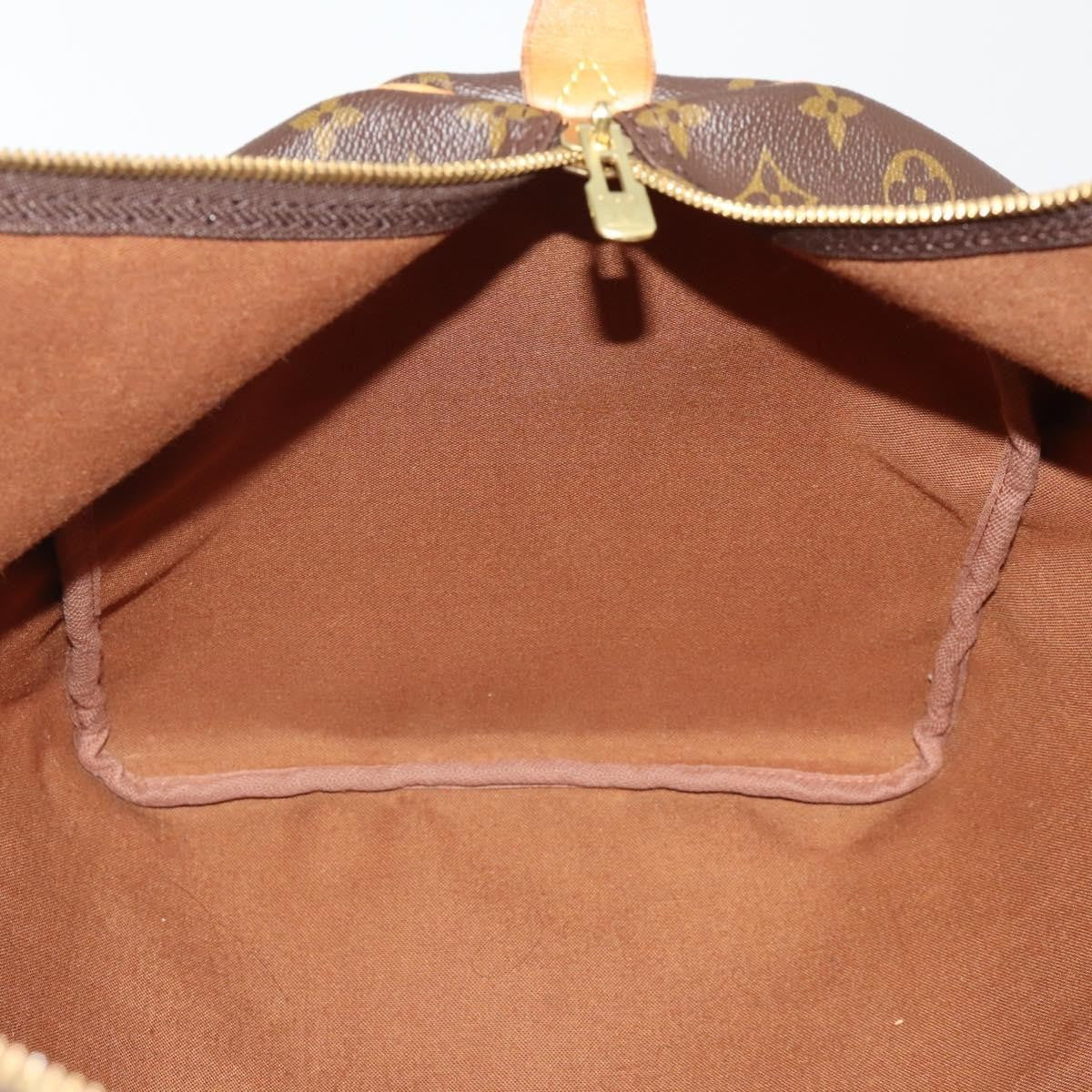 Louis Vuitton Keepall Monogram, Brown, Canvas, Travel Bag