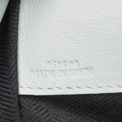 Loewe Hammock Leather, Blue, Leather, Handbag