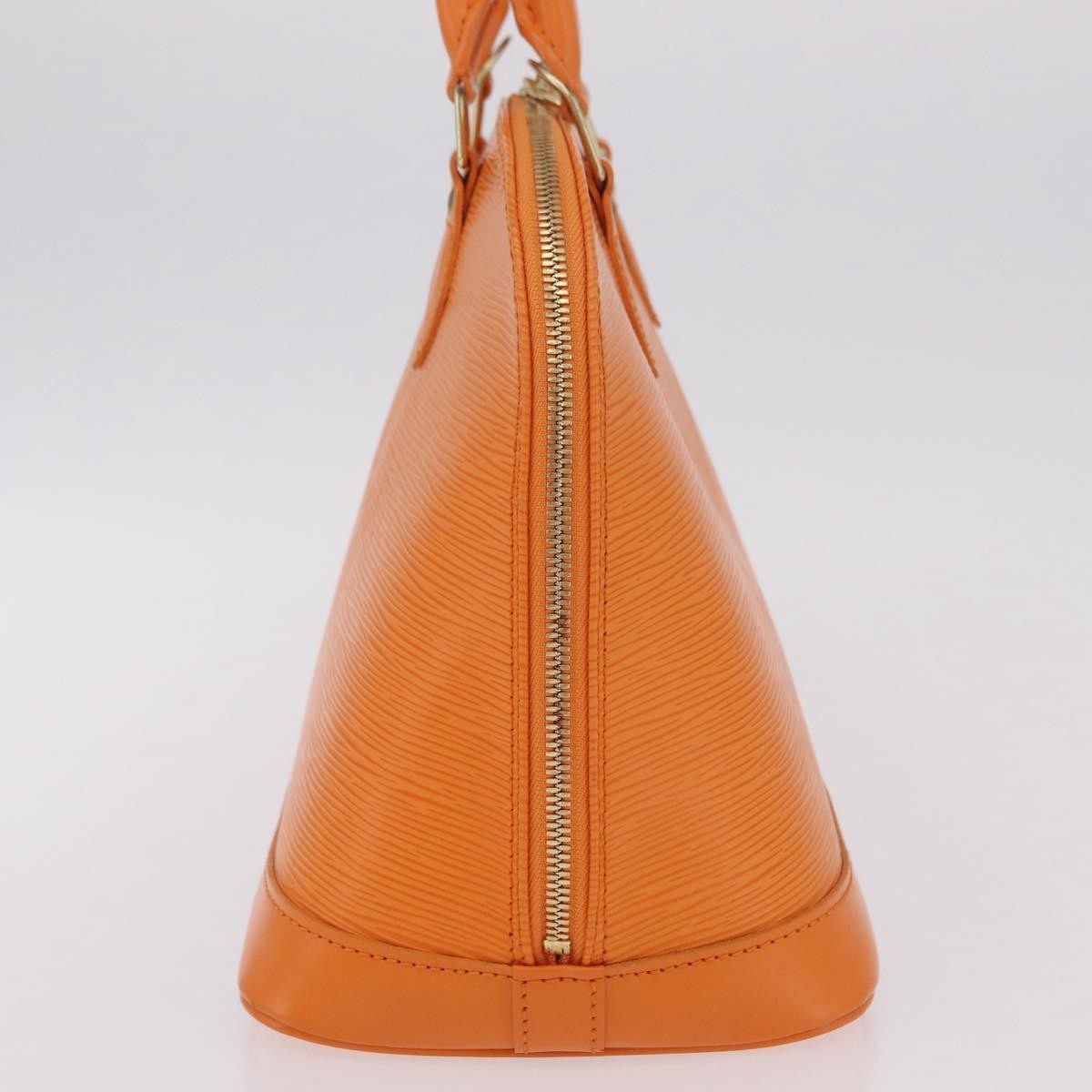 Louis Vuitton Alma Epi Leather, Orange, Leather, Handbag