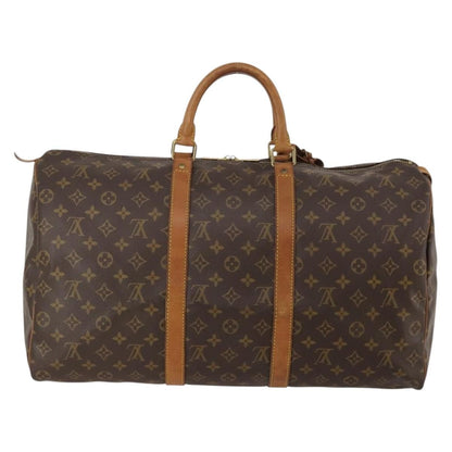 Louis Vuitton Keepall Monogram Canvas, Brown, Canvas, Travel Bag