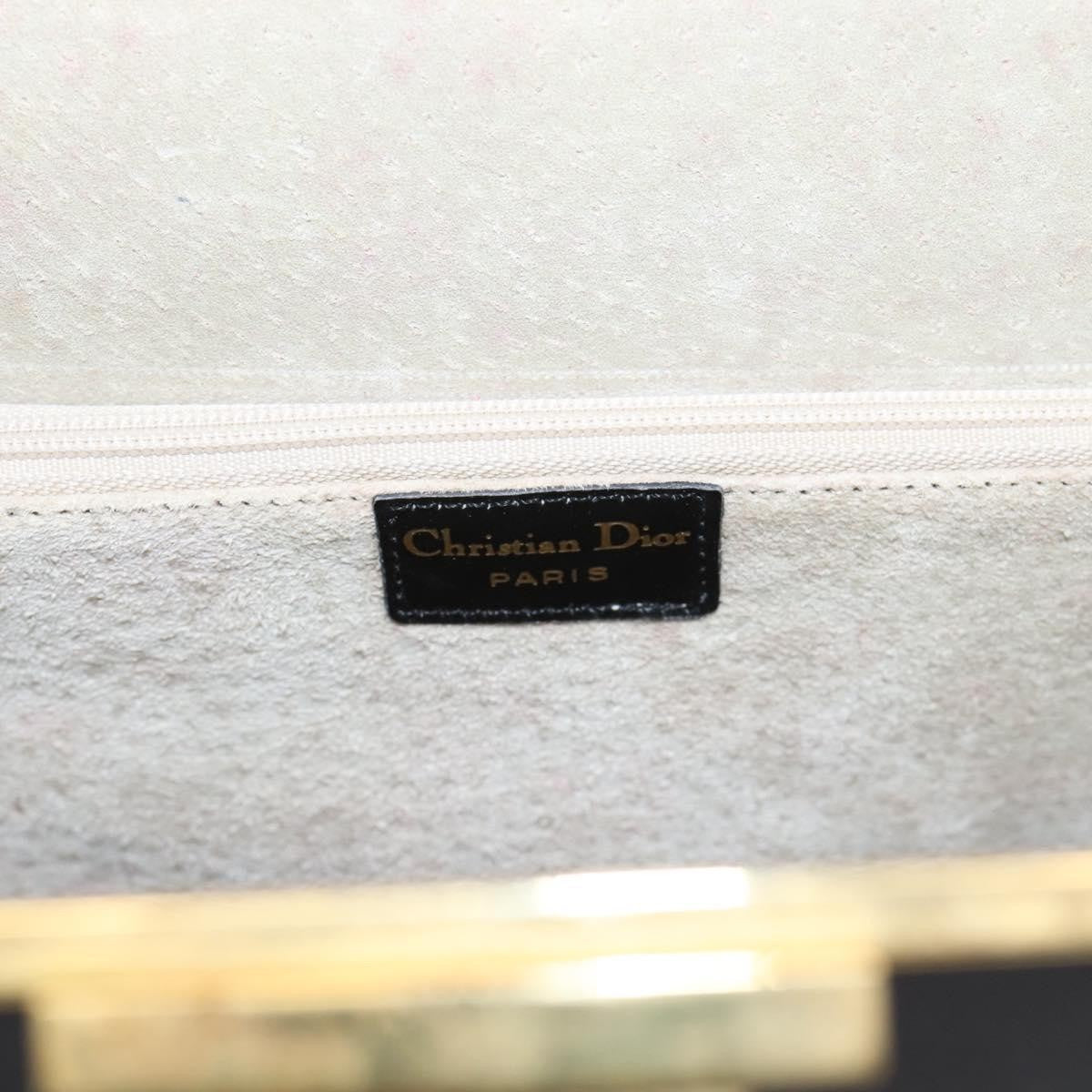 Christian Dior Shoulder Leather, Black, Leather, Shoulder Bag