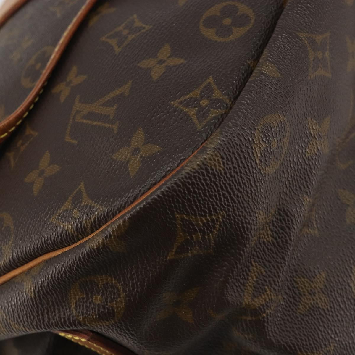 Louis Vuitton Saumur Monogram, Brown, Canvas, Shoulder Bag