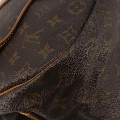 Louis Vuitton Saumur Monogram, Brown, Canvas, Shoulder Bag