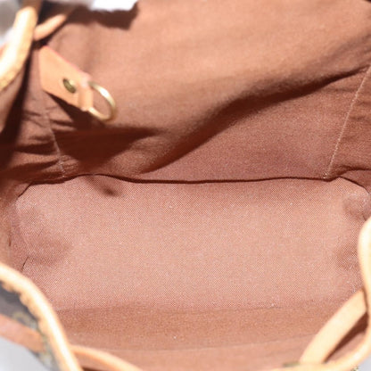 Louis Vuitton Vintage Montsouris Monogram Canvas, Brown, Canvas, Backpack