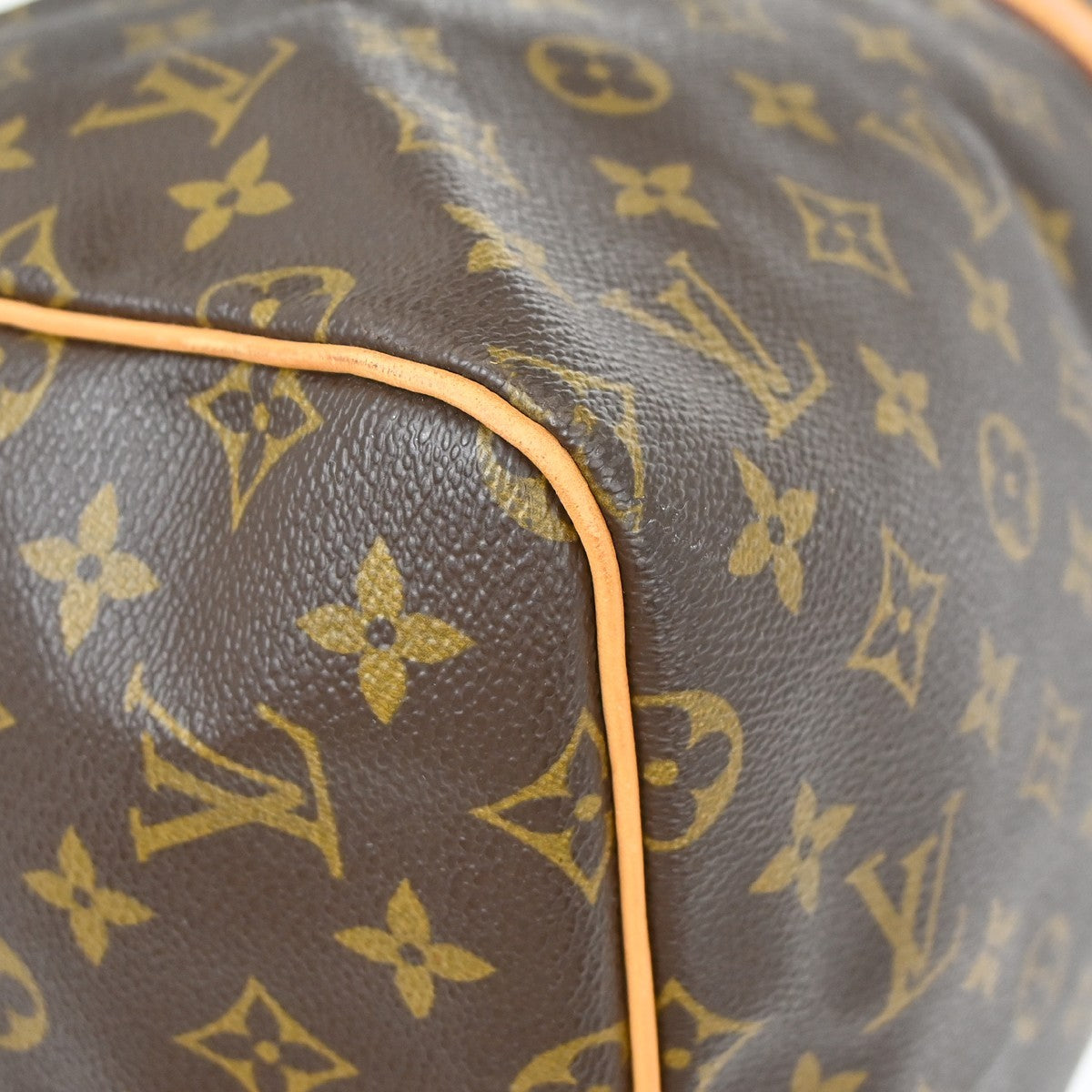 Louis Vuitton Keepall Monogram Canvas, Brown, Canvas, Travel Bag
