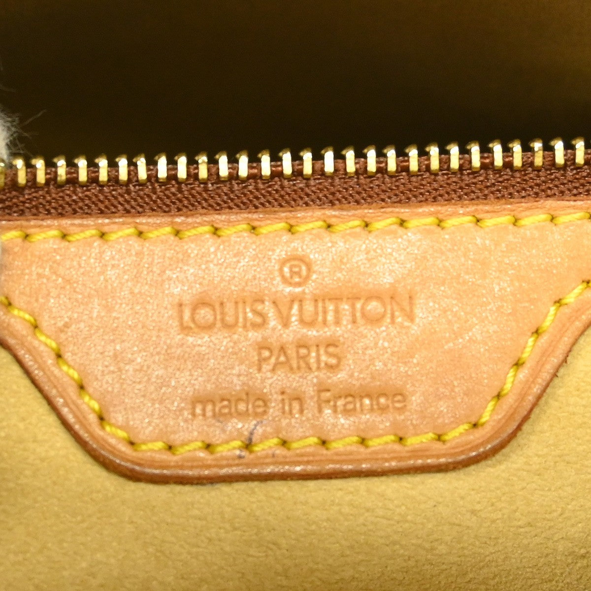 Louis Vuitton Looping Monogram Canvas, Brown, Canvas, Handbag