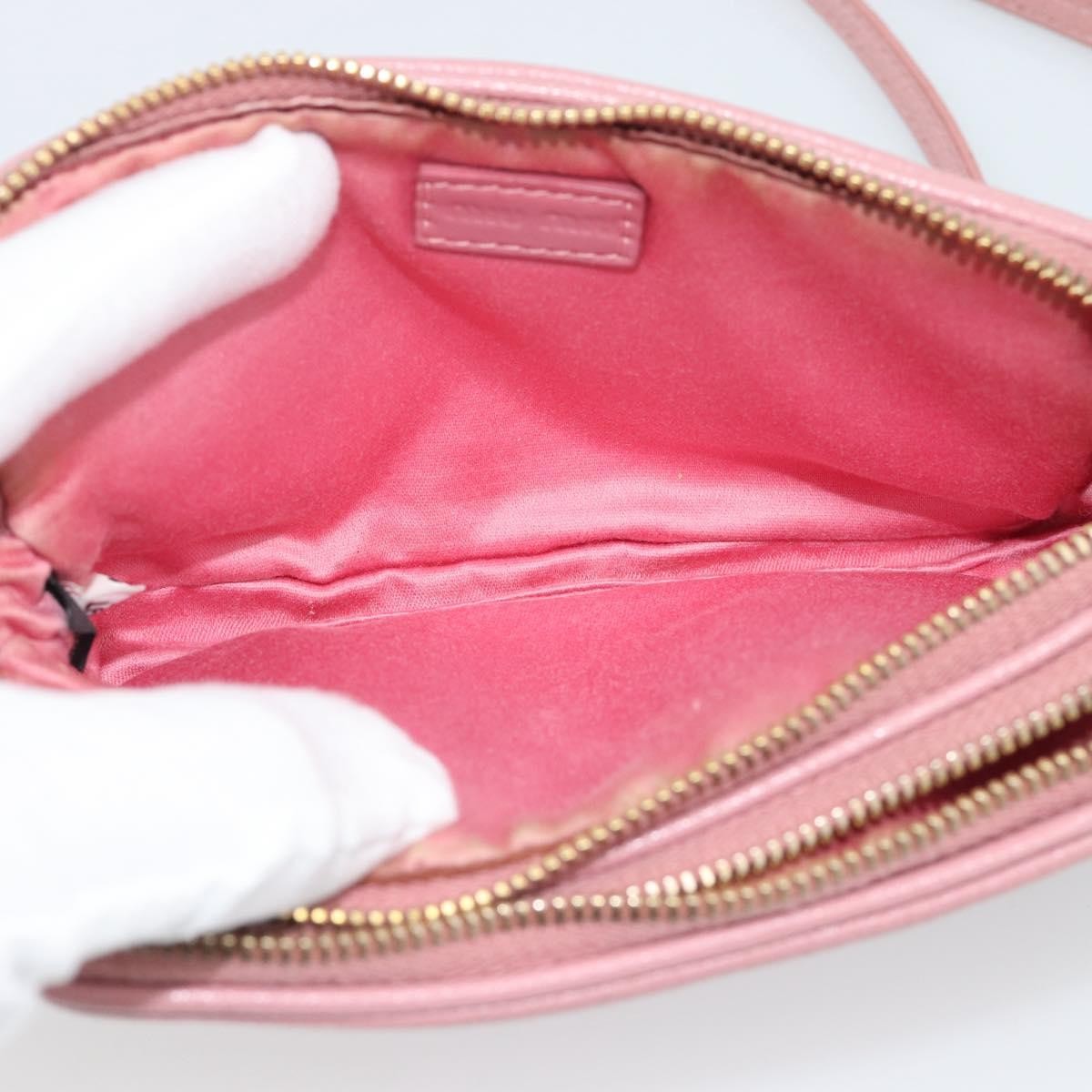 Miu Miu Vintage Leather, Pink, Leather, Handbag
