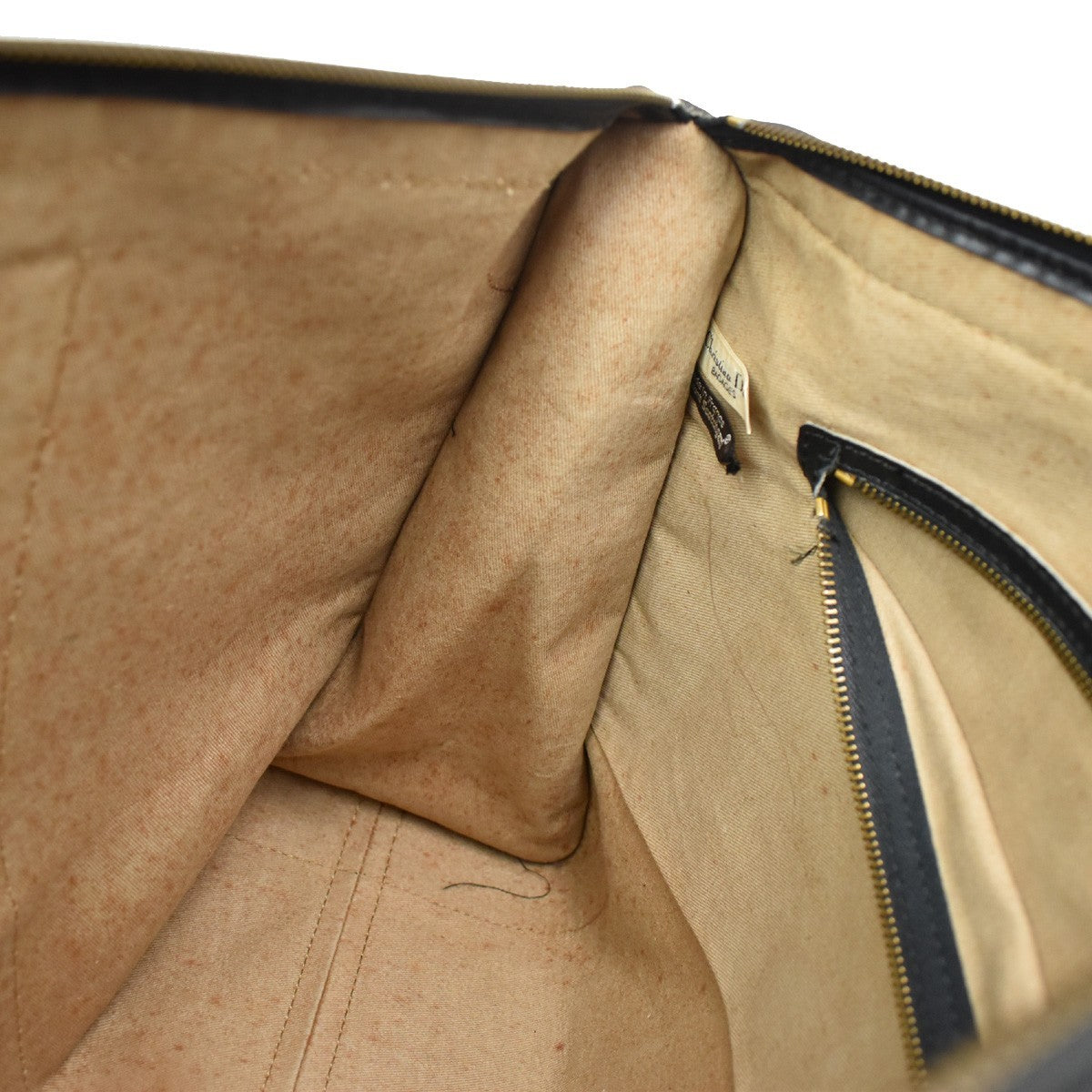 Christian Dior Vintage Trotter Boston Diorissimo Canvas, Navy, Canvas, Handbag