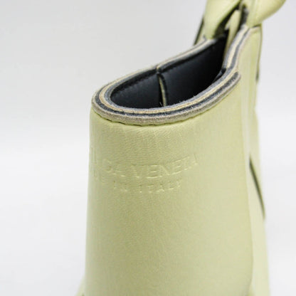 Bottega Veneta Arco Maxi Intrecciato Leather, Green, Leather, Tote Bag