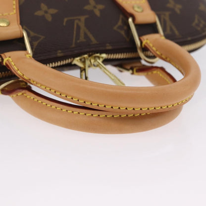Louis Vuitton Alma Monogram Canvas, Brown, Canvas, Handbag