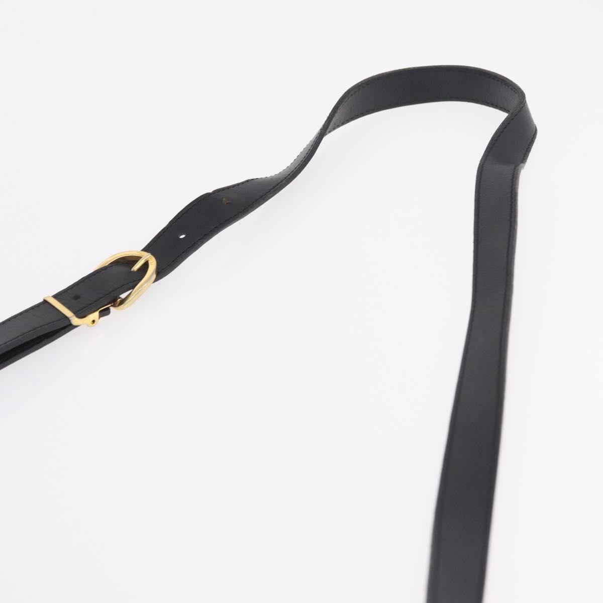 Christian Dior Trotter shoulder Canvas, Black, Canvas, Handbag