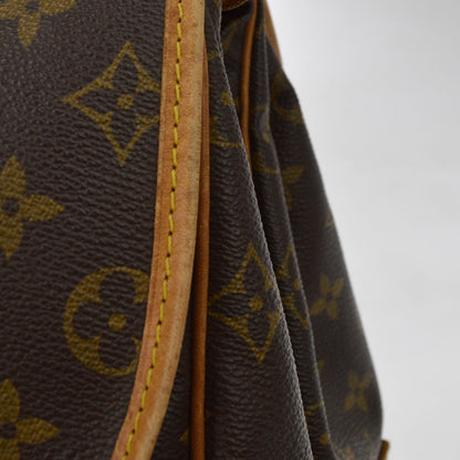Louis Vuitton Saumur Monogram Canvas, Brown, Canvas, Shoulder Bag