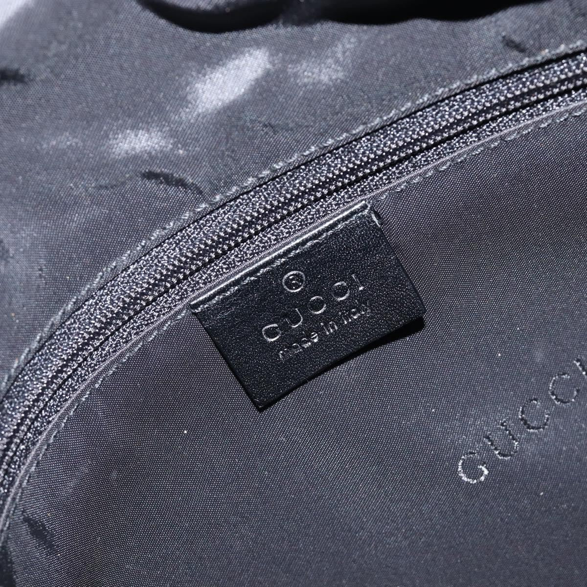 Gucci Shoulder Canvas, Black, Canvas, Shoulder Bag