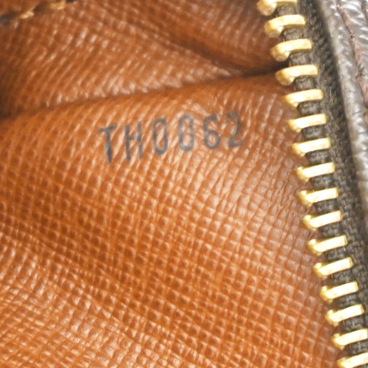 Louis Vuitton Amazone Leather, Brown, Canvas, Shoulder Bag