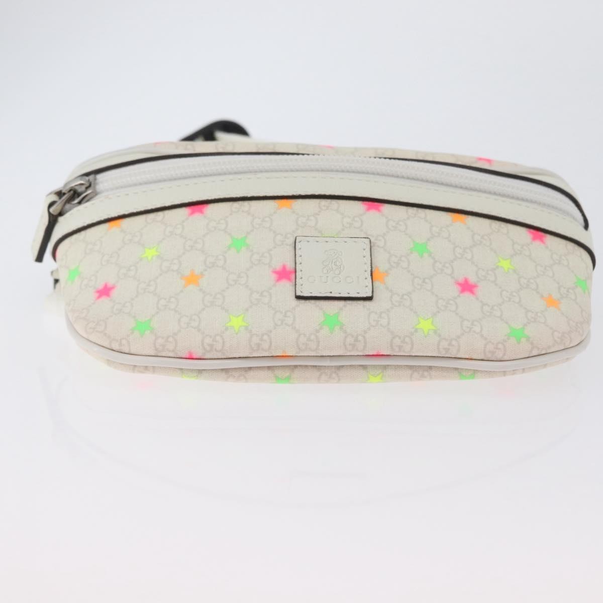 Gucci Children's Belt Printed GG Coated Canvas, Multicolour, Canvas, Handbag