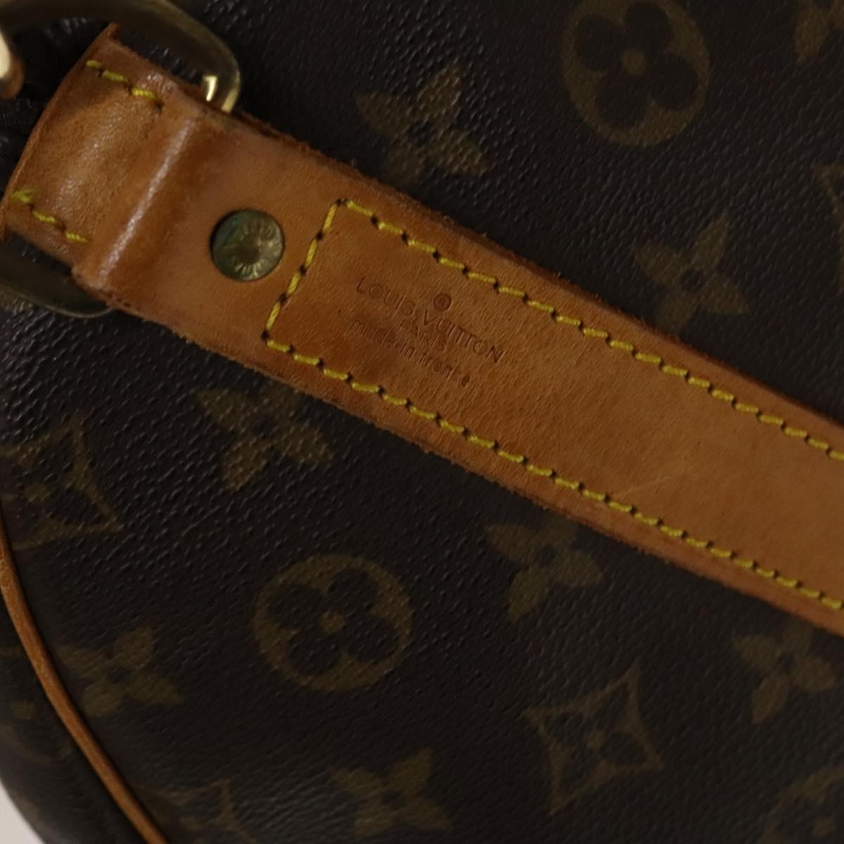 Louis Vuitton Keepall Bandouliere Bag Monogram Canvas, BROWN, CANVAS, Travel bag